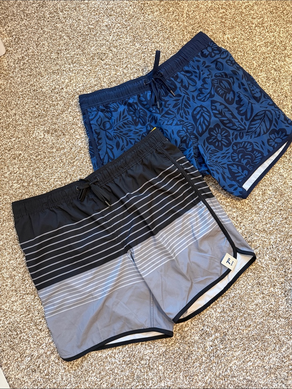 George Above the Knee Men's Swim Shorts - Bundle of 2
